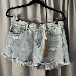 high waisted shorts